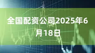 全国配资公司2025年6月18日